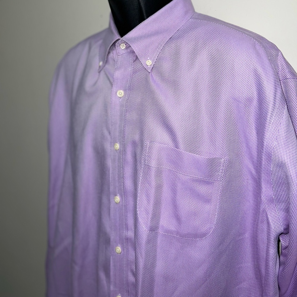 Peter Millar Mens Purple Dress Shirt XXL